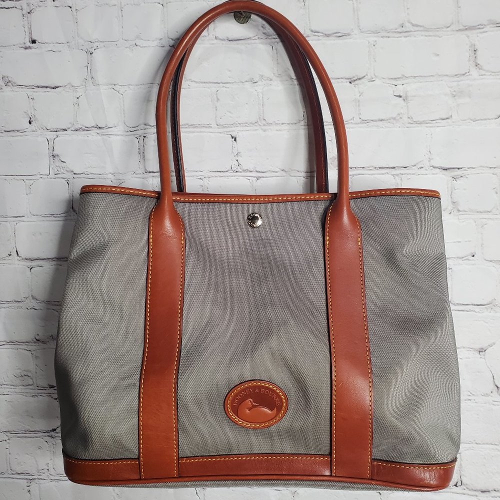 Dooney & Bourke Layla Leather & Canvas Tote